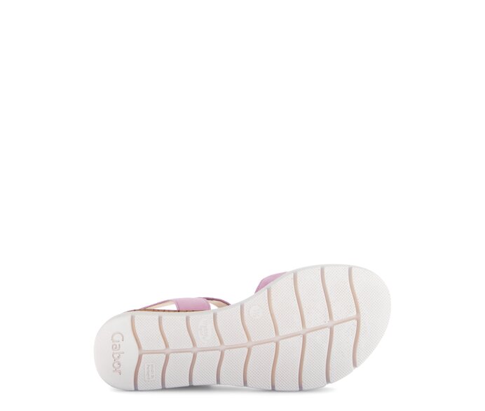 Gabor Damen  Riemchensandale Pink - Rauleder