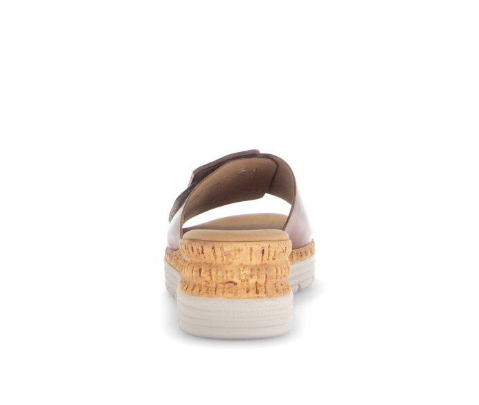 Gabor Damen  Pantolette Beige - Glattleder