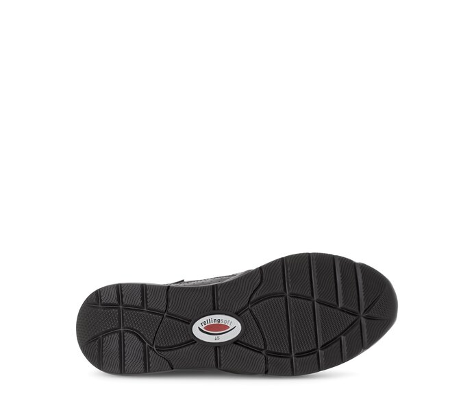 Gabor Damen  Sneaker Low Schwarz - Materialmix Leder