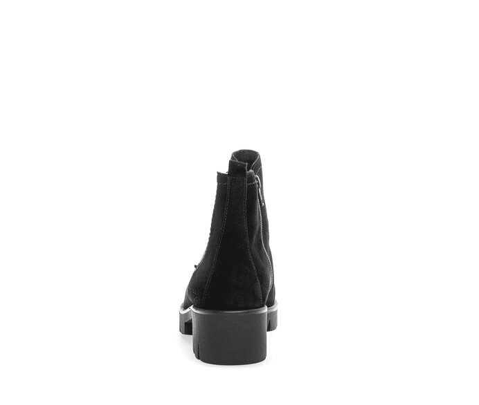 Gabor Damen  Chelsea Boot Schwarz - Rauleder