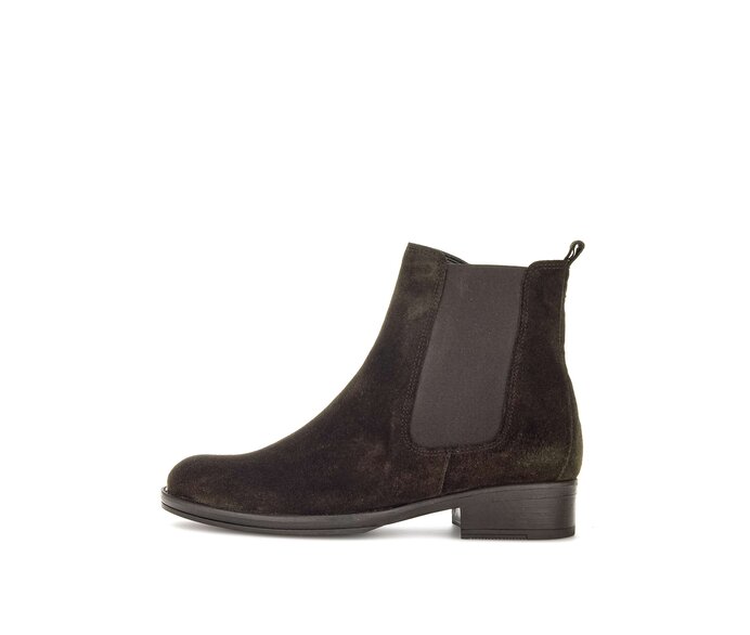 Gabor Damen Chelsea Boot Braun - Rauleder