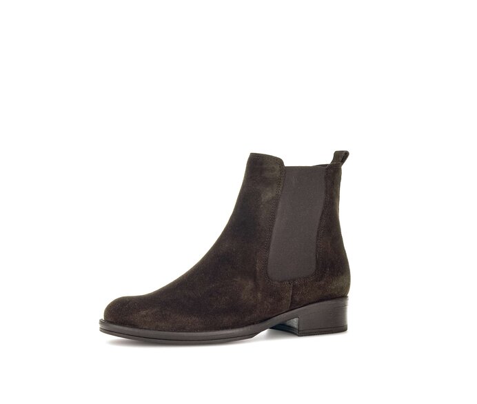 Gabor Damen  Chelsea Boot Braun - Rauleder