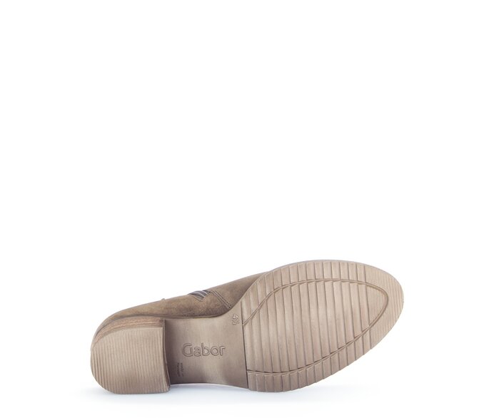 Gabor Damen  Elegante Stiefelette Braun - Rauleder
