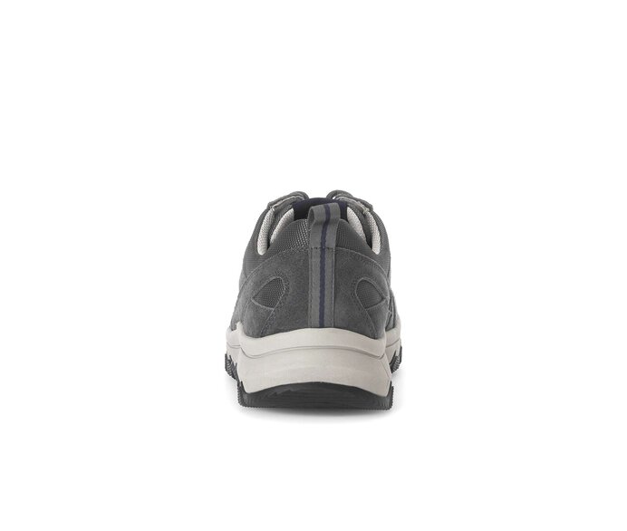 Gabor Herren Rollingsoft Sneaker Low Grau - Materialmix Leder/Textil