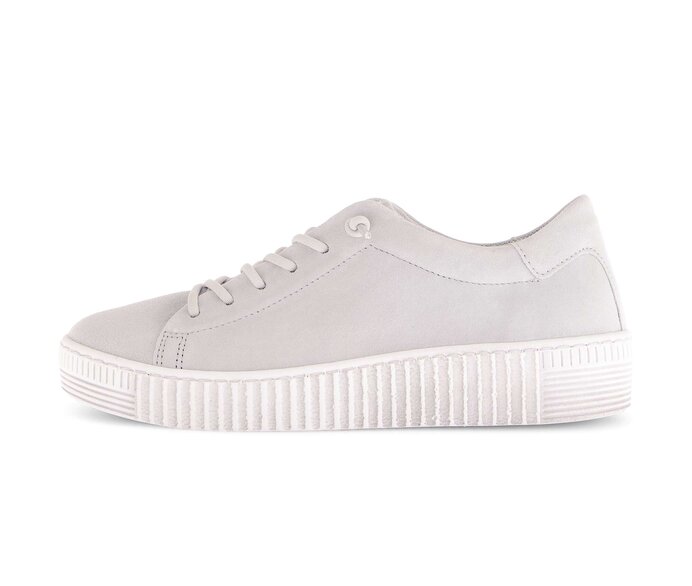 Gabor Damen Sneaker Low Grau - Rauleder