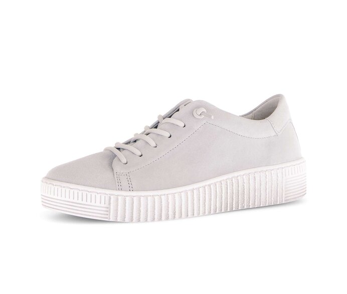Gabor Damen  Sneaker Low Grau - Rauleder