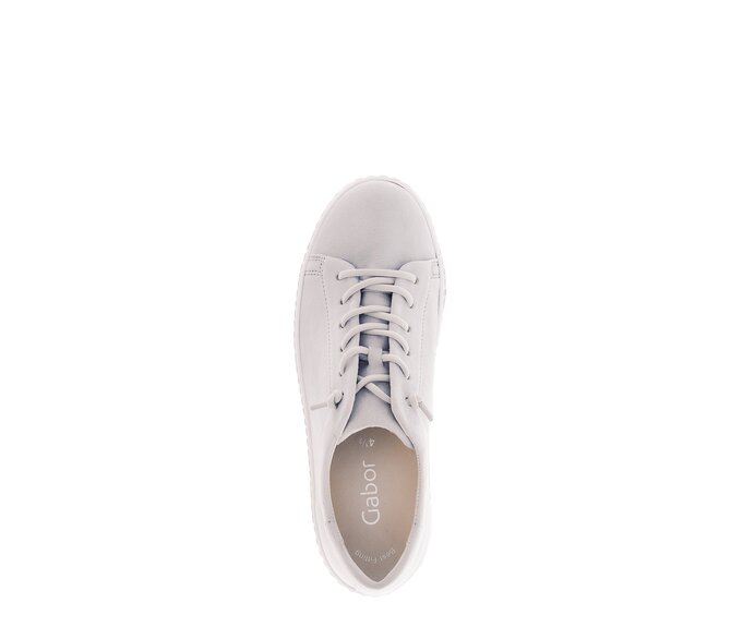 Gabor Damen  Sneaker Low Grau - Rauleder