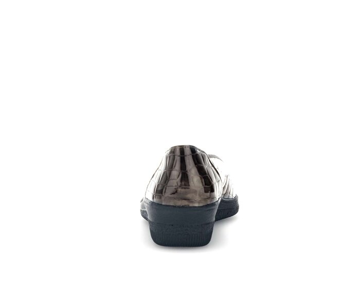 Gabor Damen  Sportliche Ballerina Braun - Lackleder