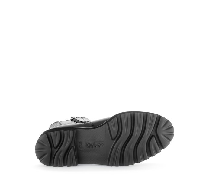 Gabor Damen  Chelsea Boot Schwarz - Glattleder