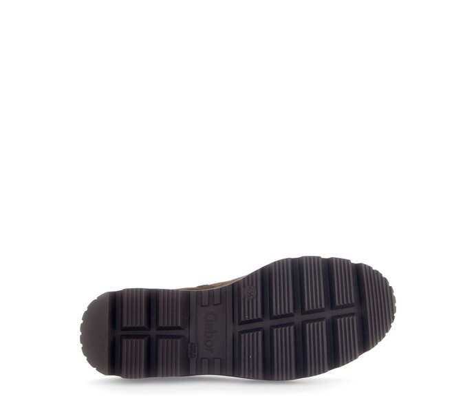 Gabor Damen  Schnürstiefelette Braun - Rauleder