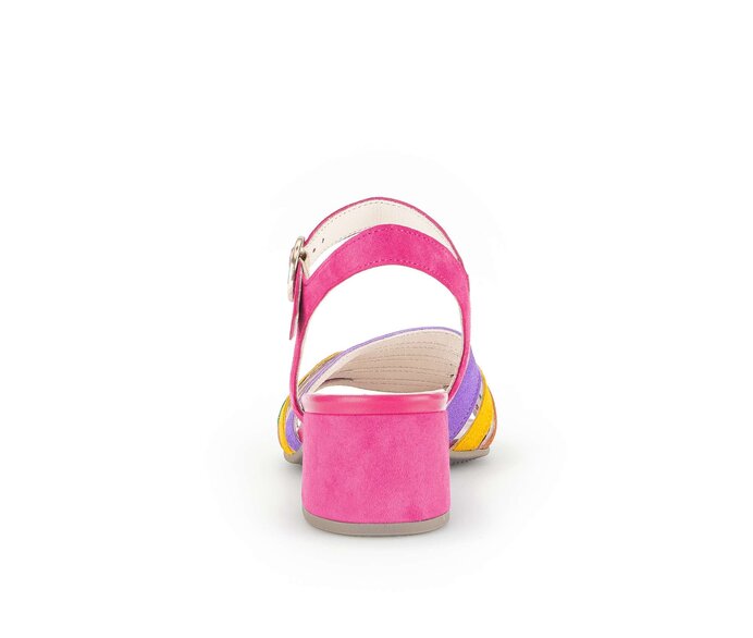 Gabor Damen  Riemchensandale Multicolour - Rauleder