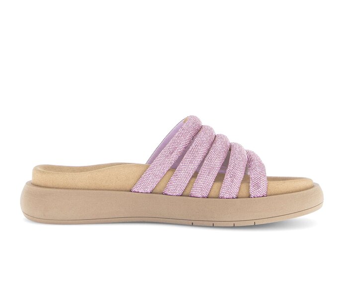 Gabor Damen  Pantolette Rosa - Textil
