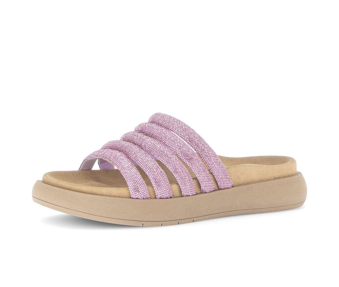 Gabor Damen  Pantolette Rosa - Textil