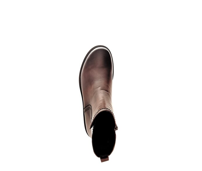 Gabor Damen  Sportliche Stiefelette Braun - Glattleder