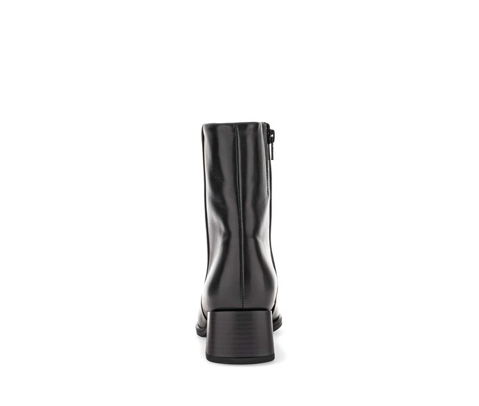 Gabor Damen  Elegante Stiefelette Schwarz - Glattleder