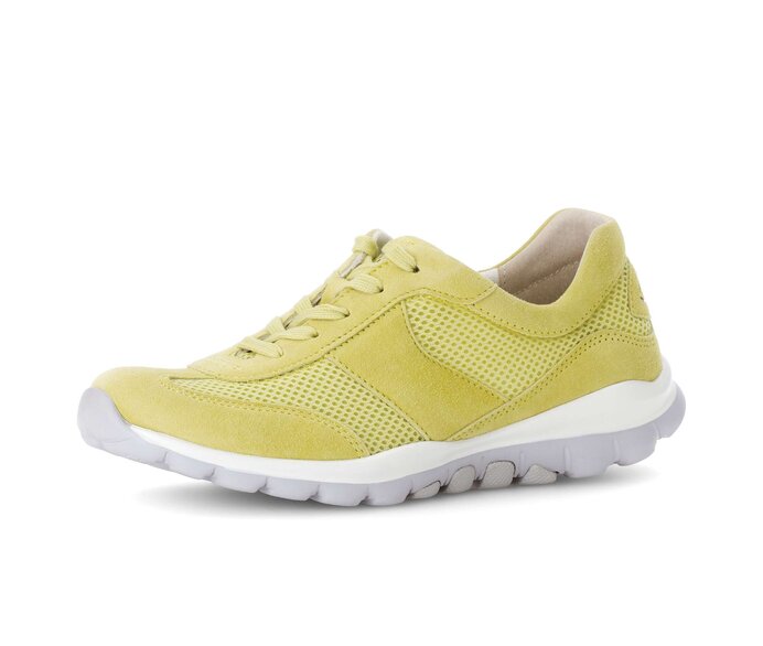 Gabor Damen  Sneaker Low Gelb - Lederimitat