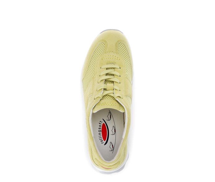 Gabor Damen  Sneaker Low Gelb - Lederimitat
