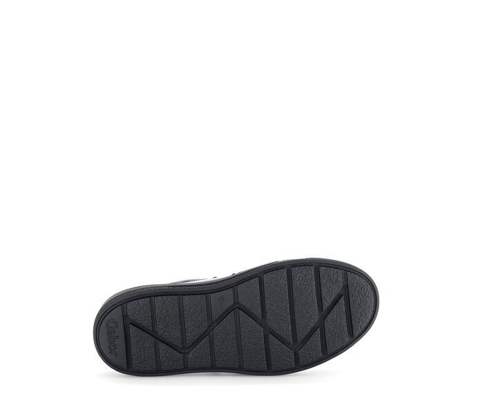 Gabor Damen  Sneaker Low Schwarz - Lackleder