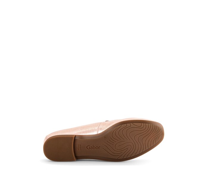 Gabor Damen  Slipper Rosa - Effektleder
