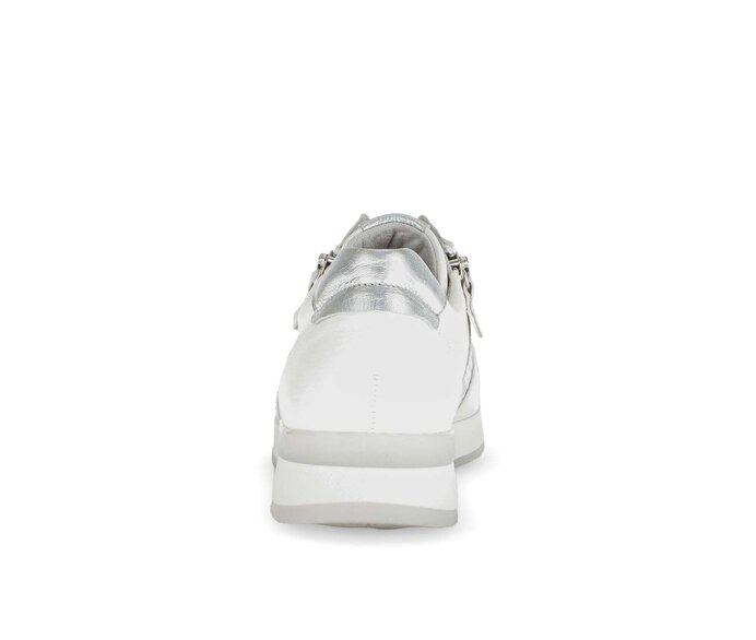 Gabor Damen  Sneaker Low Weiß - Materialmix Leder