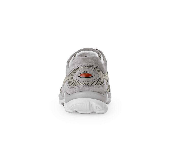Gabor Damen  Sneaker Low Grau - Materialmix Leder/Lederimitat