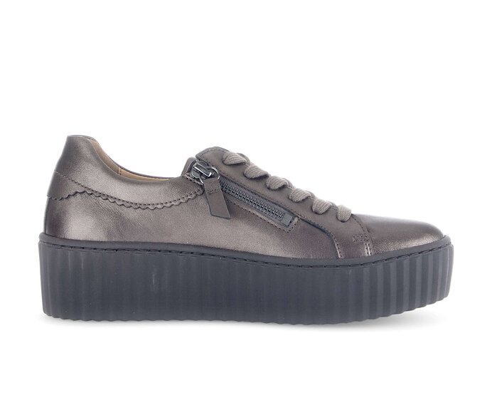 Gabor Damen  Sneaker Low Bronze - Glattleder