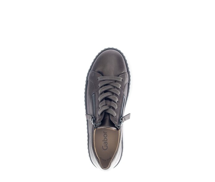 Gabor Damen  Sneaker Low Bronze - Glattleder