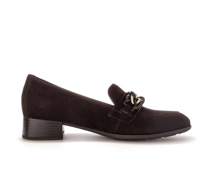 Gabor Damen  Slipper Braun - Rauleder