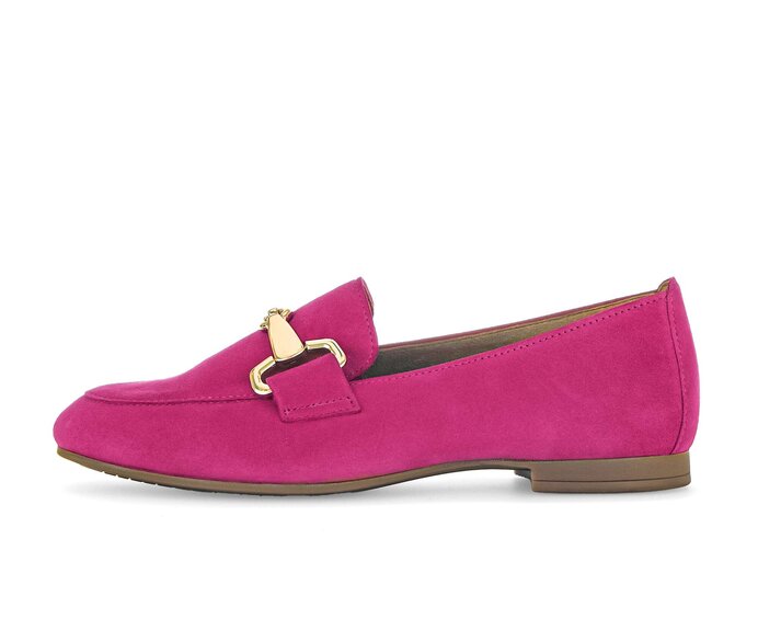 Gabor Damen Slipper Pink - Rauleder