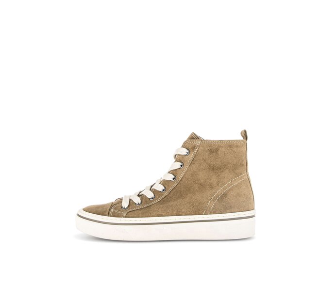 Gabor Damen Sneaker High Braun - Rauleder