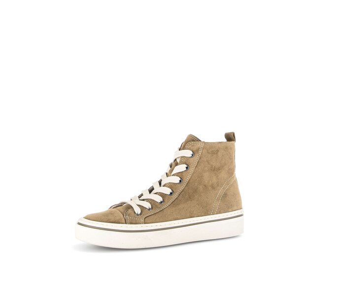 Gabor Damen  Sneaker High Braun - Rauleder