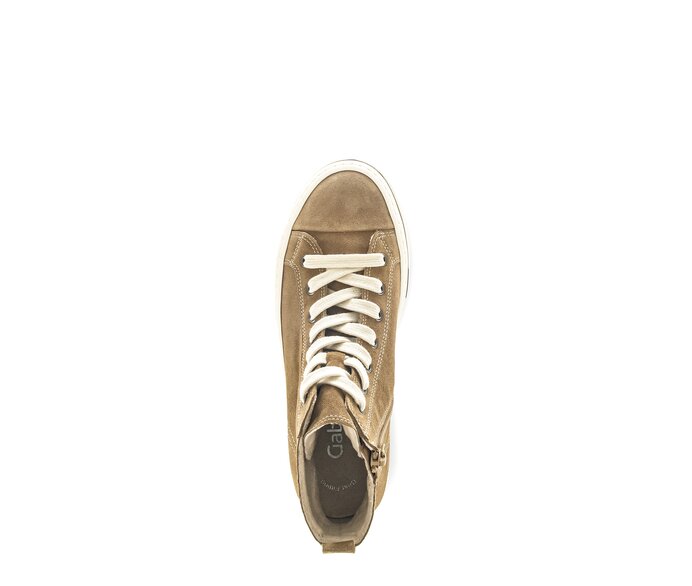 Gabor Damen  Sneaker High Braun - Rauleder