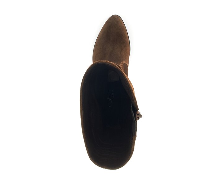 Gabor Damen  Elegante Stiefelette Braun - Rauleder