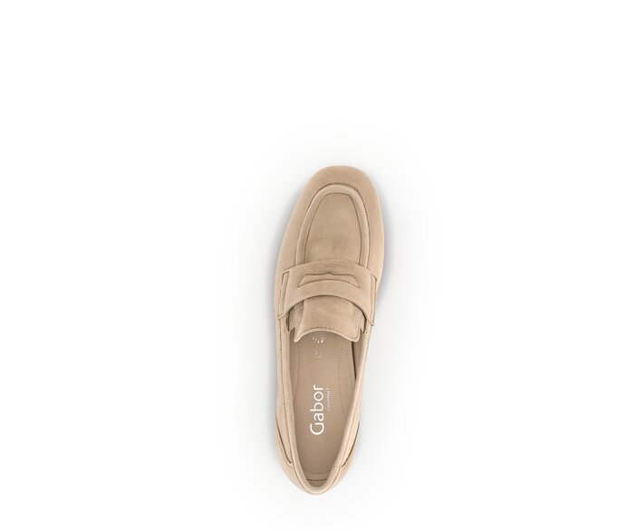 Gabor Damen  Slipper Beige - Rauleder
