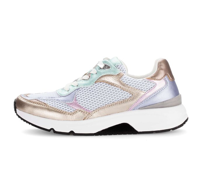 Gabor Damen Sneaker Low Multicolour - Materialmix Leder/Lederimitat