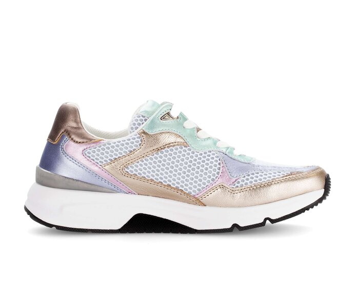 Gabor Damen  Sneaker Low Multicolour - Materialmix Leder/Lederimitat