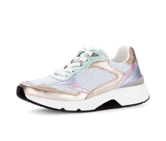 Gabor Damen  Sneaker Low Multicolour - Materialmix Leder/Lederimitat