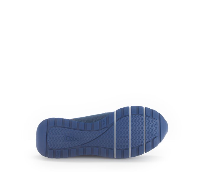 Gabor Damen  Slipper Blau - Materialmix Leder/Lederimitat