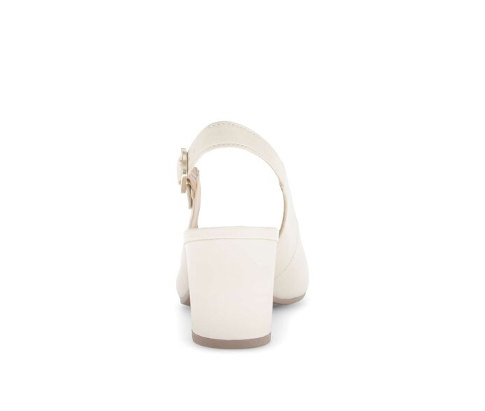 Gabor Damen  Slingpumps Beige - Glattleder