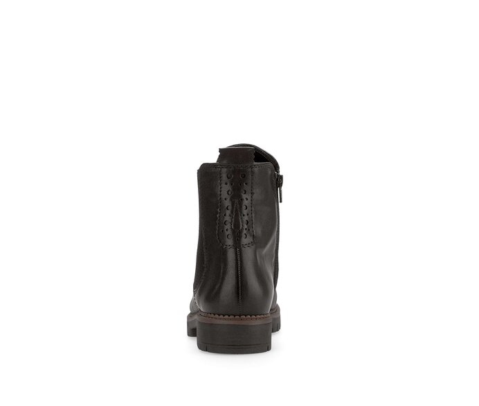 Gabor Damen  Chelsea Boot Schwarz - Glattleder