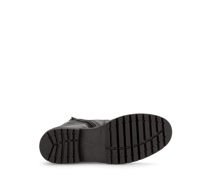 Gabor Damen  Chelsea Boot Schwarz - Glattleder