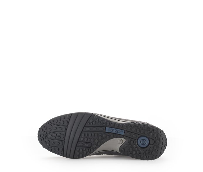 Gabor Damen  Sneaker Low Grau - Rauleder