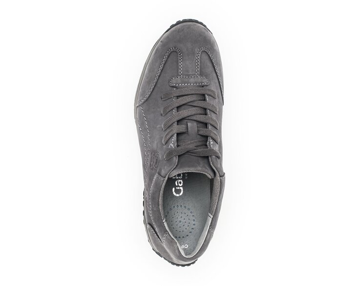 Gabor Damen  Sneaker Low Grau - Rauleder