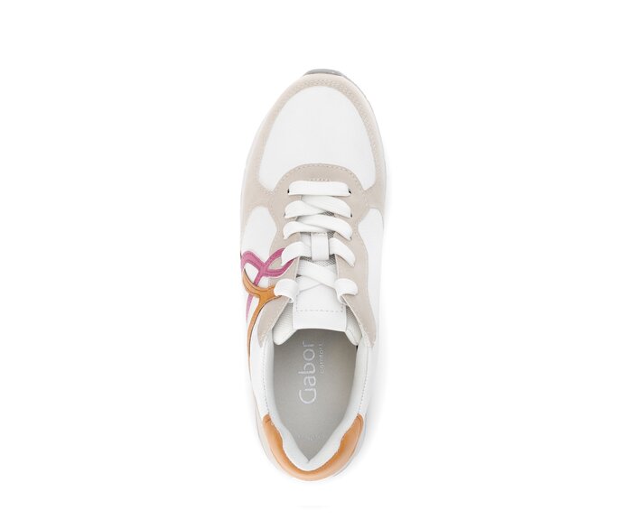 Gabor Damen  Sneaker Low Multicolour - Materialmix Leder/Lederimitat