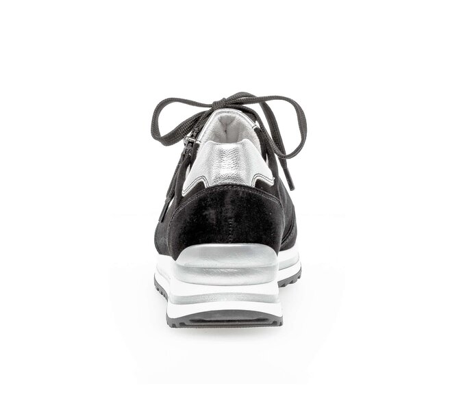 Gabor Damen  Sneaker Low Schwarz - Rauleder