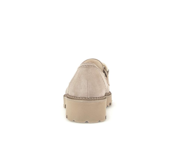 Gabor Damen  Loafer Beige - Rauleder