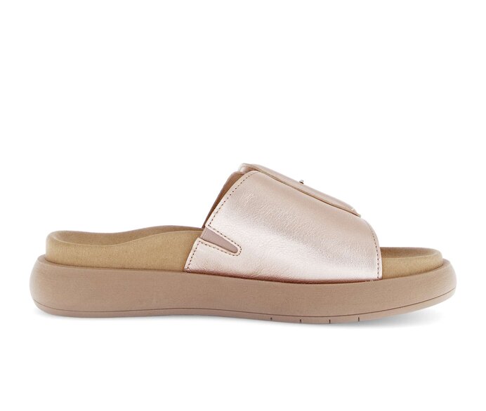 Gabor Damen  Pantolette Rosa - Effektleder