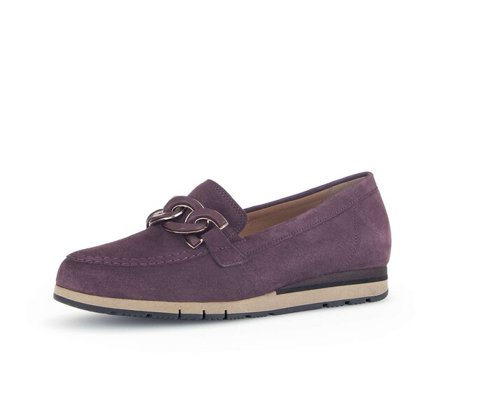 Gabor Damen  Slipper Lila - Rauleder