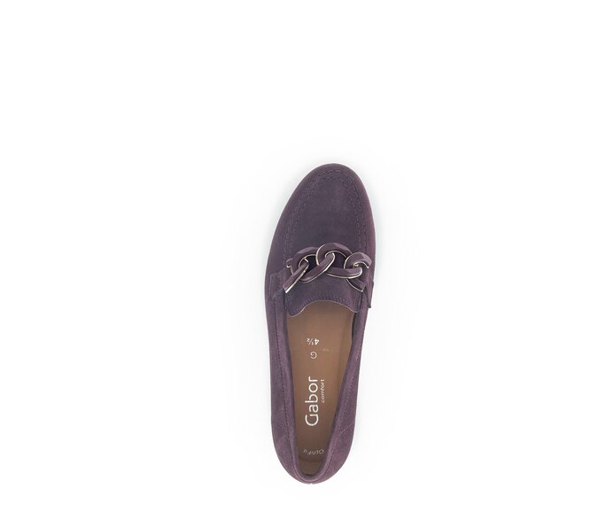 Gabor Damen  Slipper Lila - Rauleder