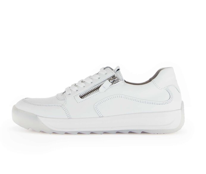 Gabor Damen Sneaker Low Weiß - Glattleder